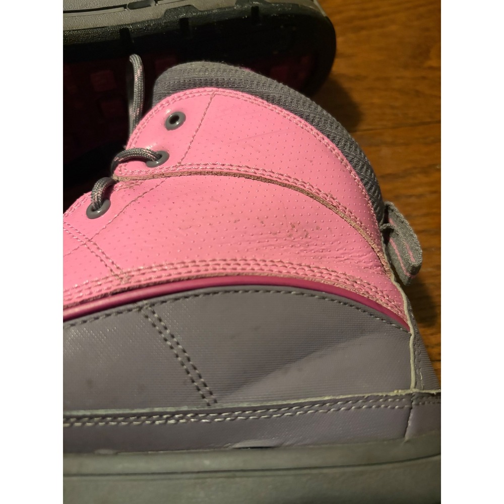 Nike Woodside 2 High Duck Boot Pink Grey Gingham 524876-002 6Y / Women 7.5 - Picture 6 of 11